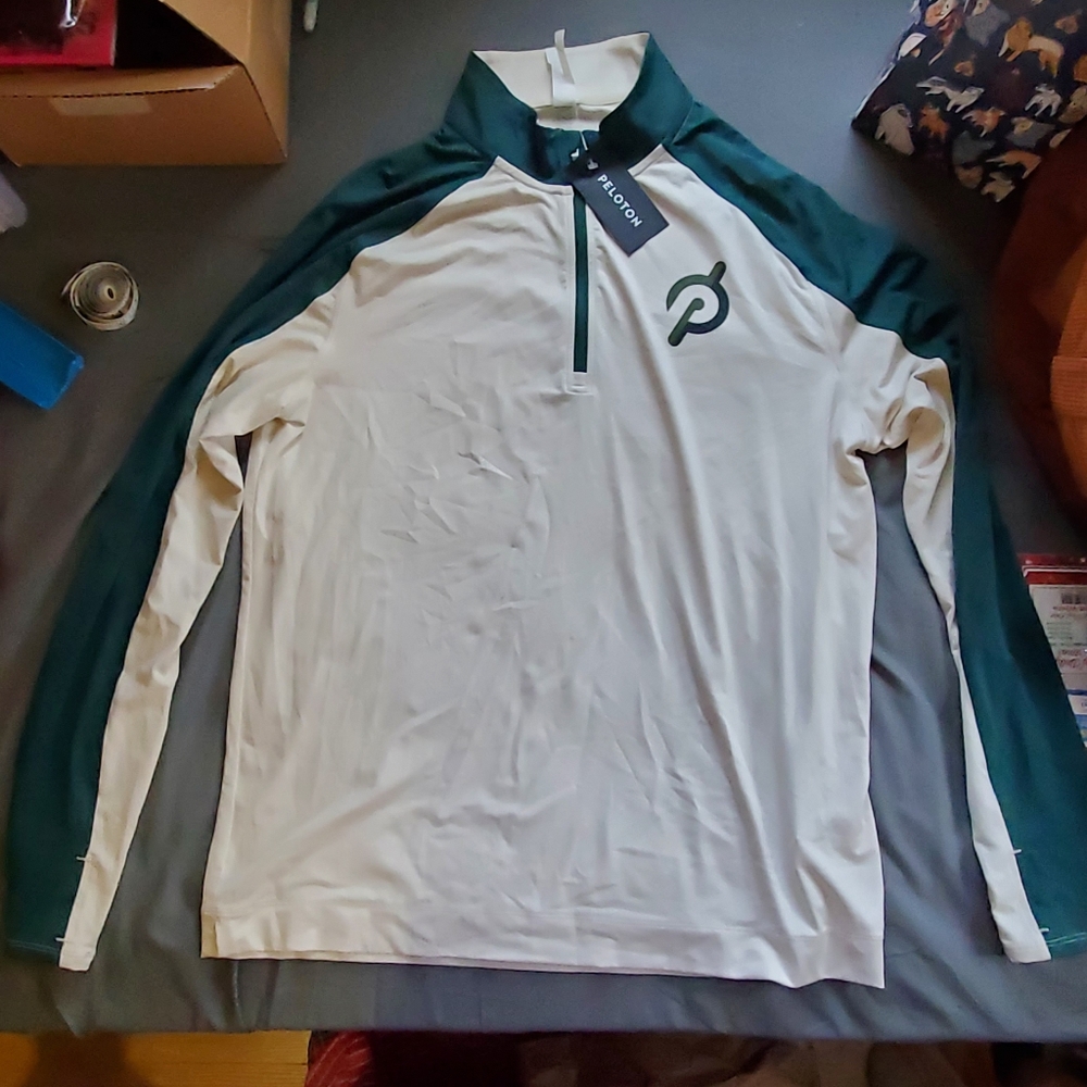 Peloton x Rhone 1/4 Zip Pullover NWT Large
